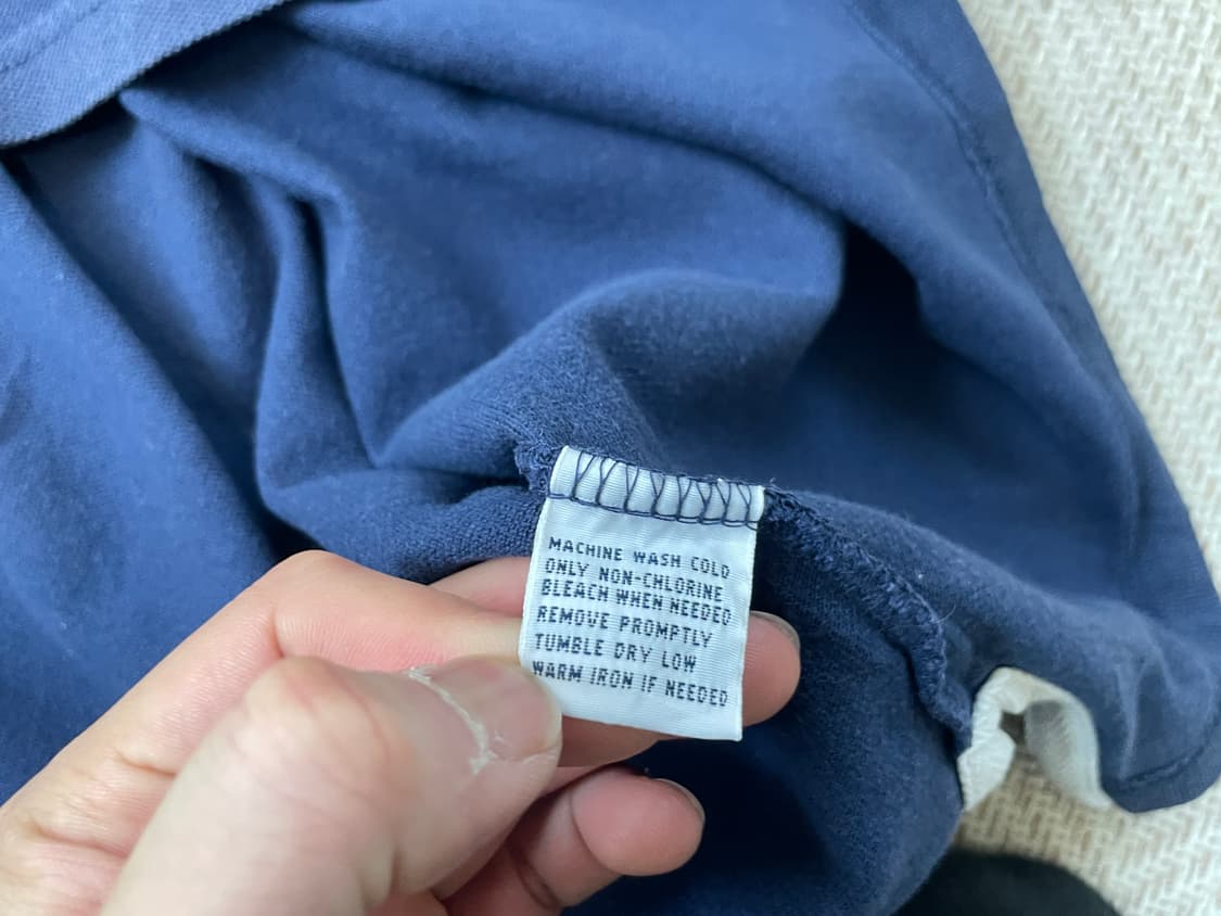 폴로 랄프로렌 네이비 카라 반팔티  J03625 상품이미지6