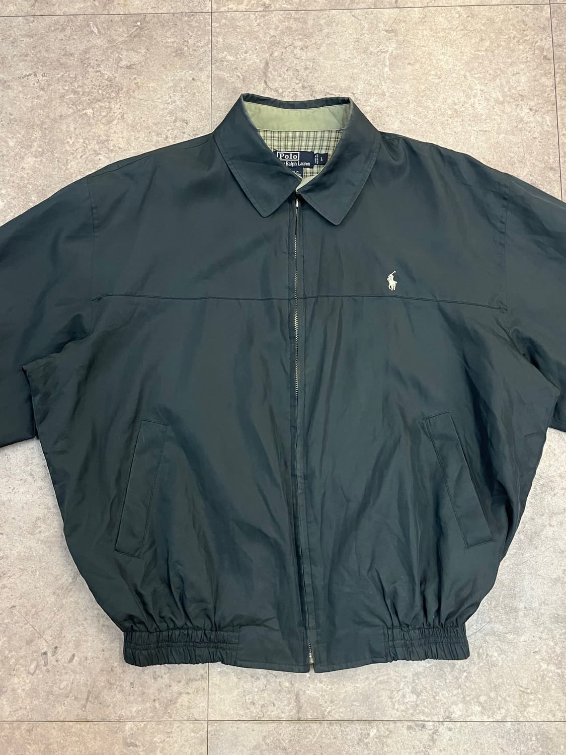 폴로 랄프로렌 블루종 자켓 다크그린 L #csz2372 상품이미지4