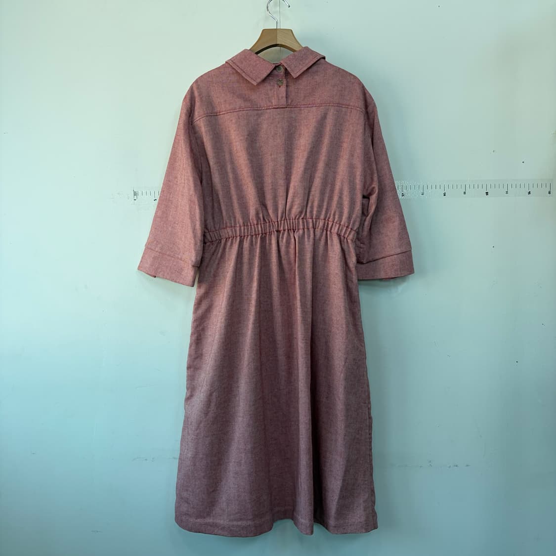 Jby 헤링본 7부 롱 원피스 상품이미지5