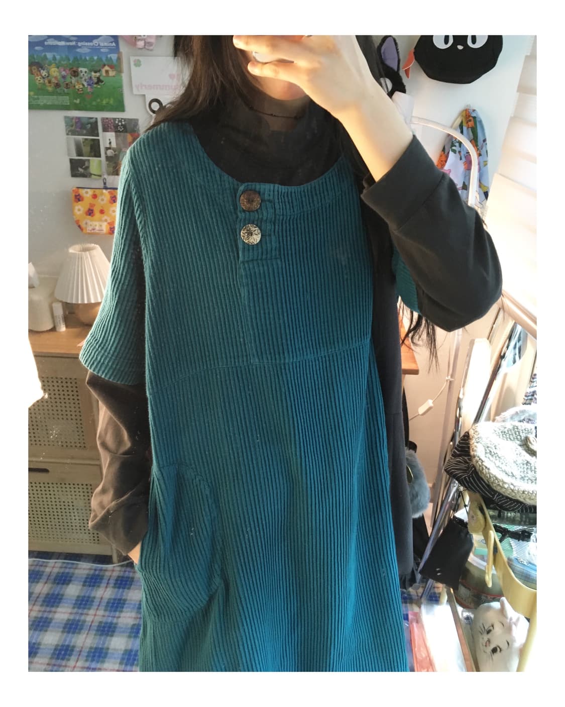 vintage corduroy dress & top set 상품이미지2