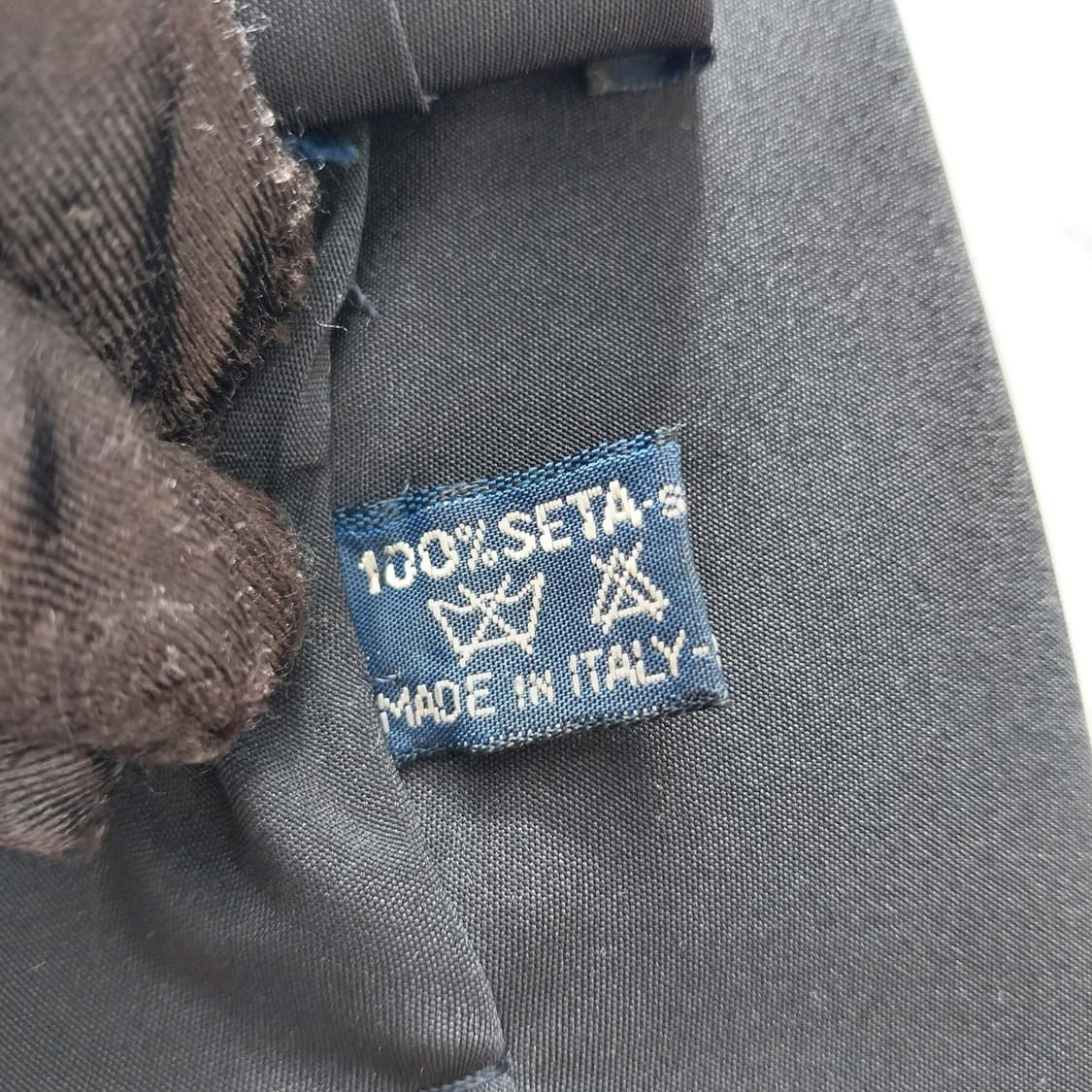 밀라숀 실크 블랙 스트라이프 패턴 넥타이 8.8cm A+등급 K1727
 상품이미지10