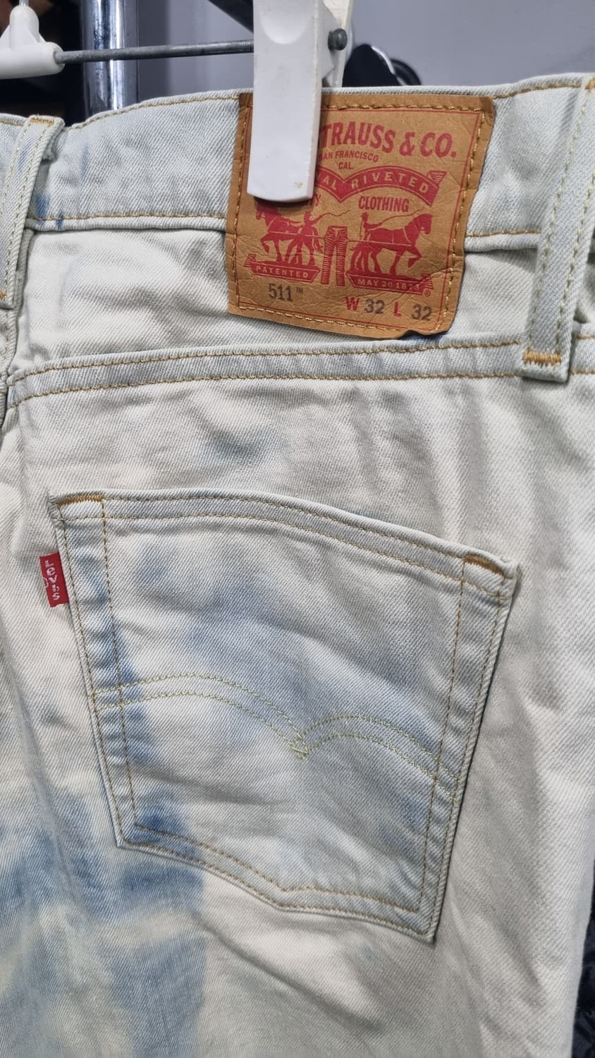 리바이스 타이다이 워시드 봄 청바지 34 상품이미지3