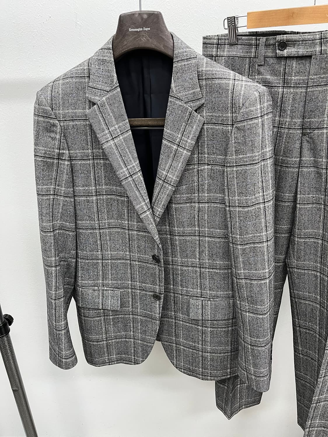 95,30) 질스튜어트 콜롬보 체크 울슈트  상품이미지3