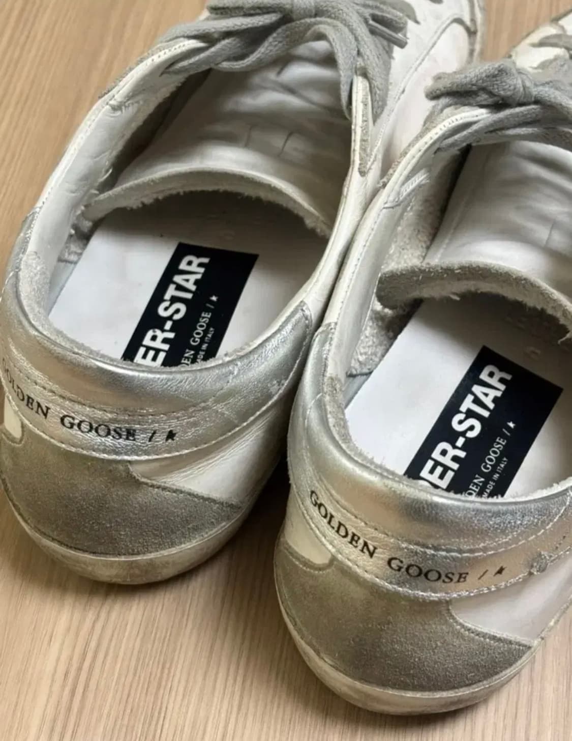 골든구스 슈퍼스타 실버탭 42 (265~270) 상품이미지3