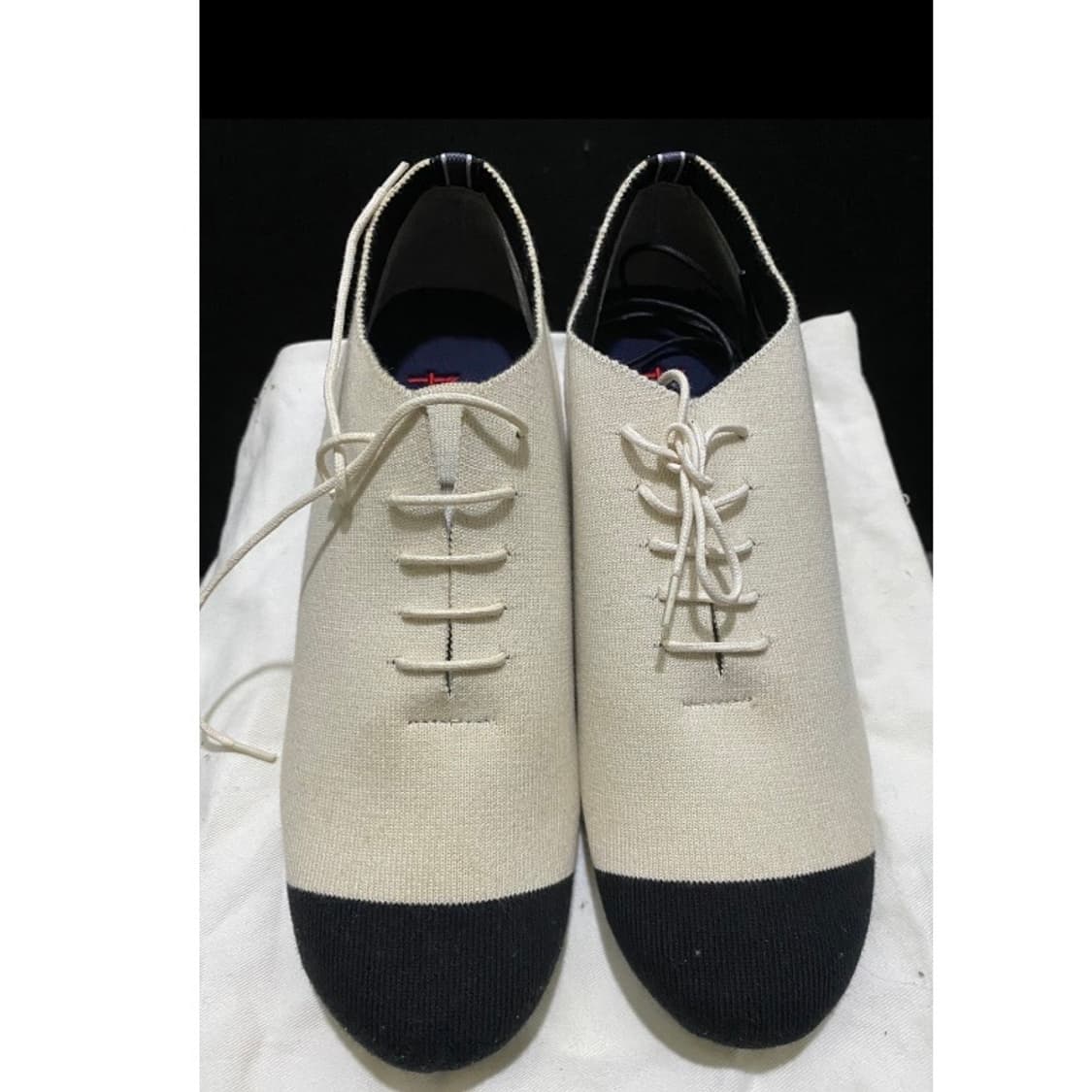 (미사용) 노도니트 NODO KNIT 배색 옥스포드 로퍼 상품이미지1