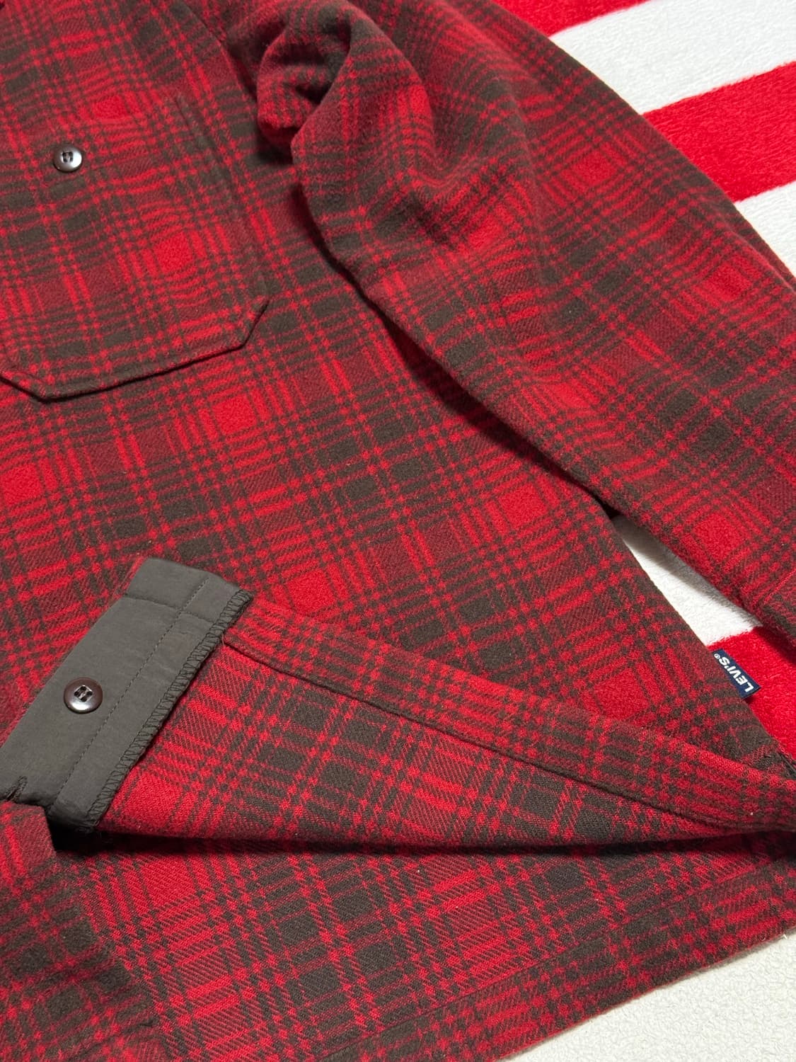 리바이스 플란넬셔츠자켓 Levis flannel shirt jacket 상품이미지7