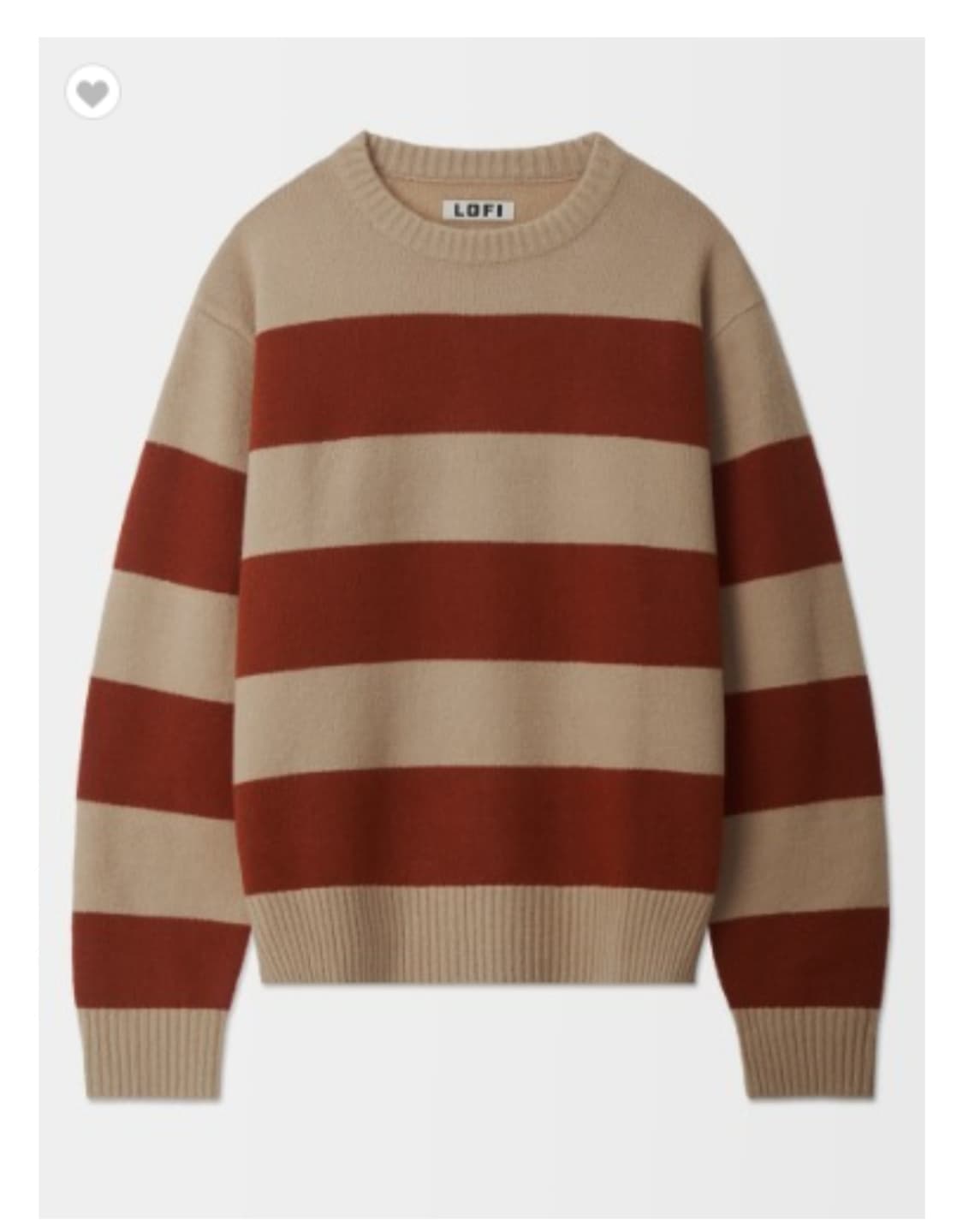 [XL] 로파이 스트라이프 니트 상품이미지1