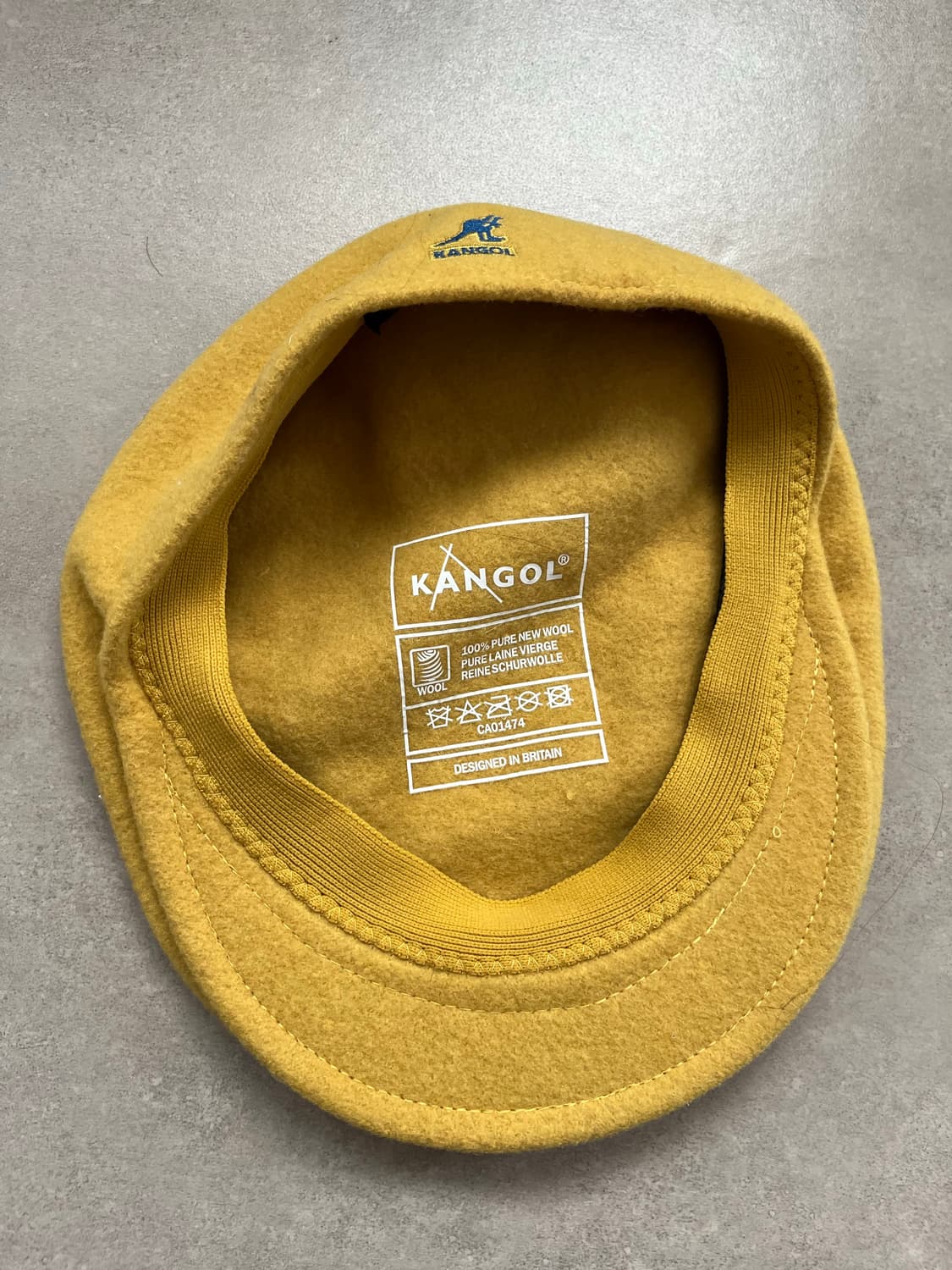 캉골 헌팅캡 옐로 상품이미지4