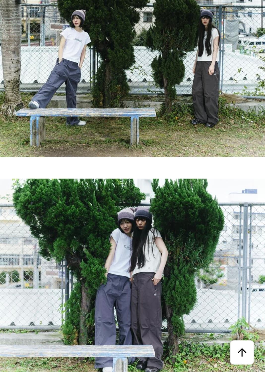 Coyseio curve pintuck pants 차콜 2size 상품이미지2