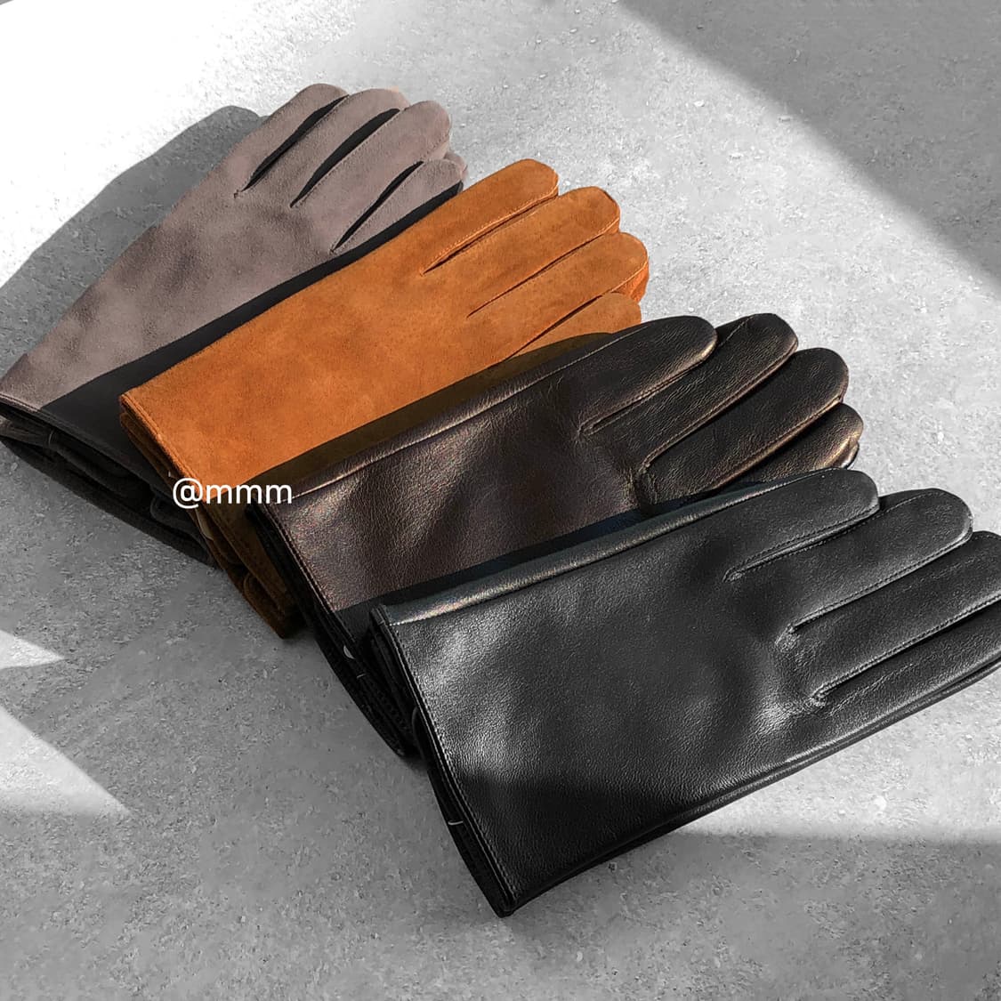 [Unisex] 램스킨 가죽 장갑 카멜 상품이미지3