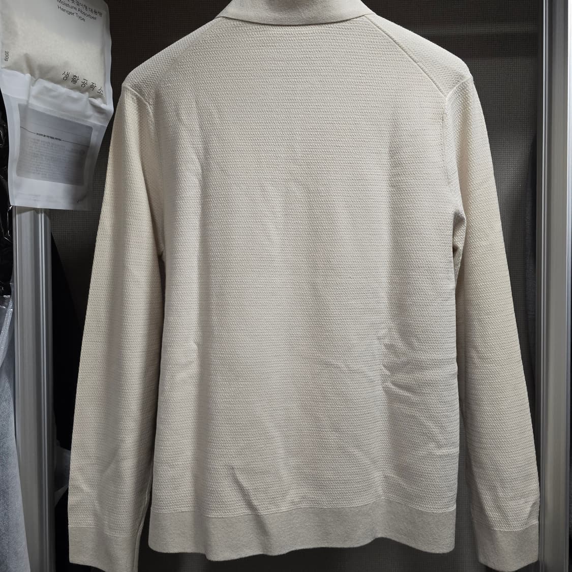 [새제품]띠어리 소리스 폴로 아이보리 L 상품이미지3