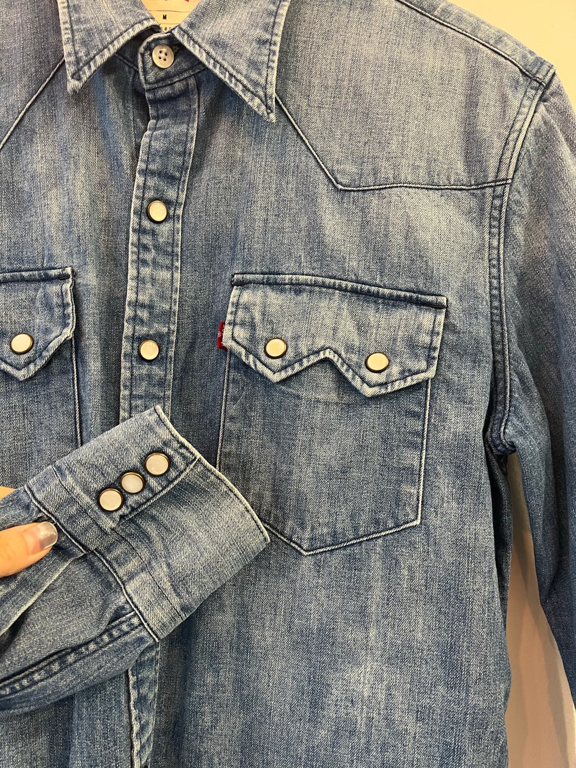 리바이스데님 웨스턴셔츠 상품이미지3