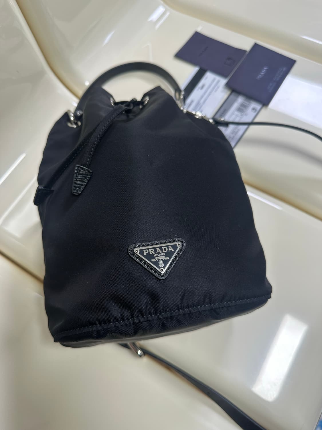 [SA 정품] 프라다 파우치 버킷백 1na369 상품이미지1