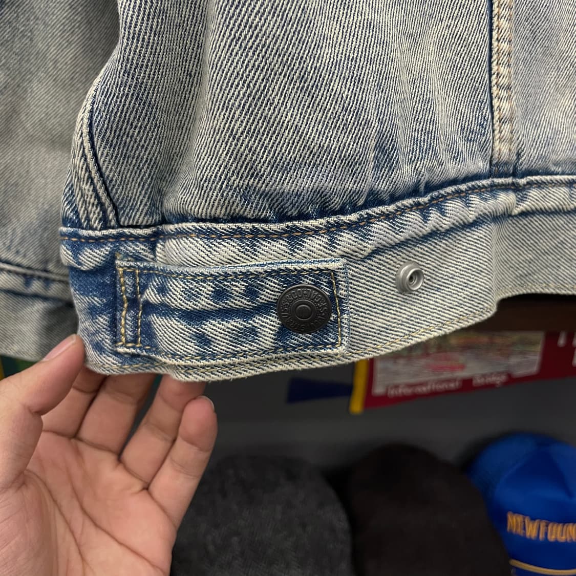 리바이스 타입 3 쉐르파 연청 데님 트러커 자켓 상품이미지6