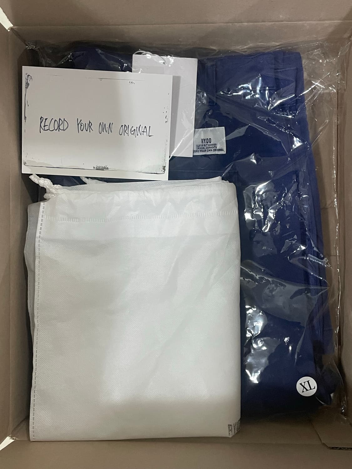 [새상품] ryoo 페인터 팬츠 xl 사이즈 상품이미지1