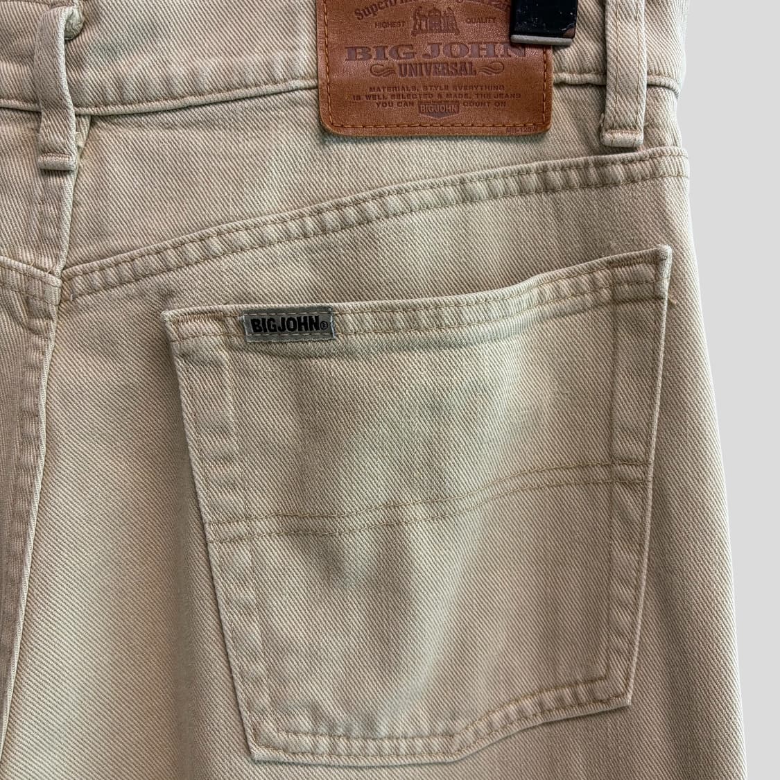 (32)BIG JOHN 빅죤 베이지 데님팬츠 상품이미지7