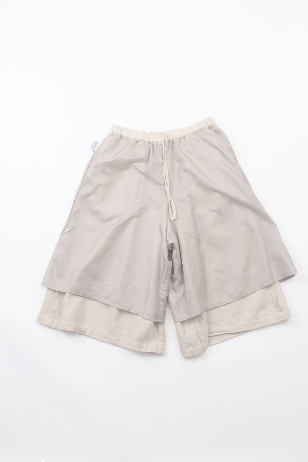 STUDIO CLIP  Natural Linen Wide Shorts 상품이미지10