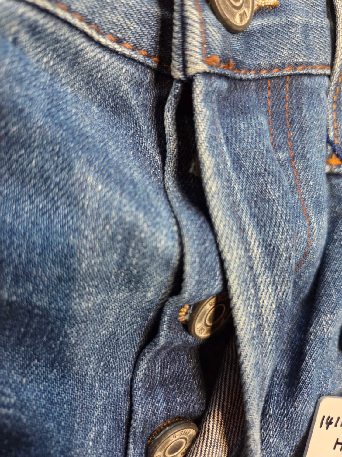 G-STAR RAW 스냅 버튼 청바지 3301(W33/L32) 상품이미지4