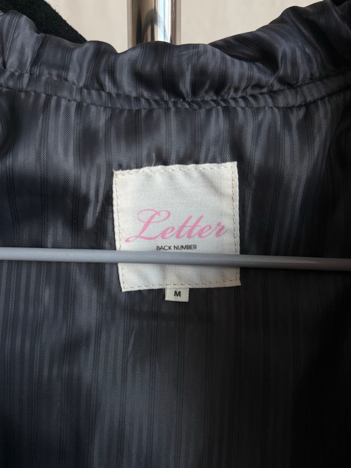 Back Number Letter 더플 코트 상품이미지8