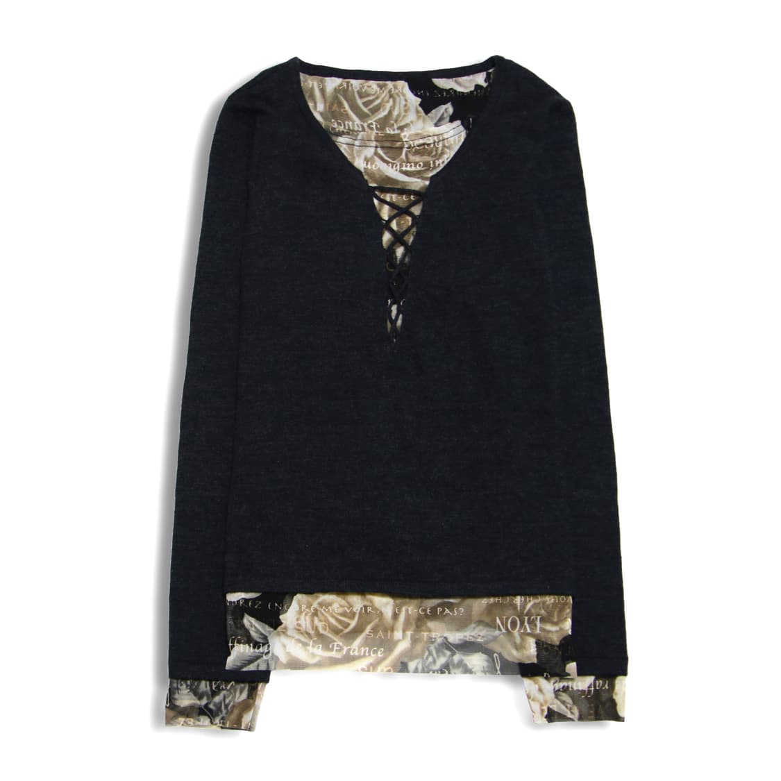 Atelier by c'est moi Flower Wool knit 상품이미지1