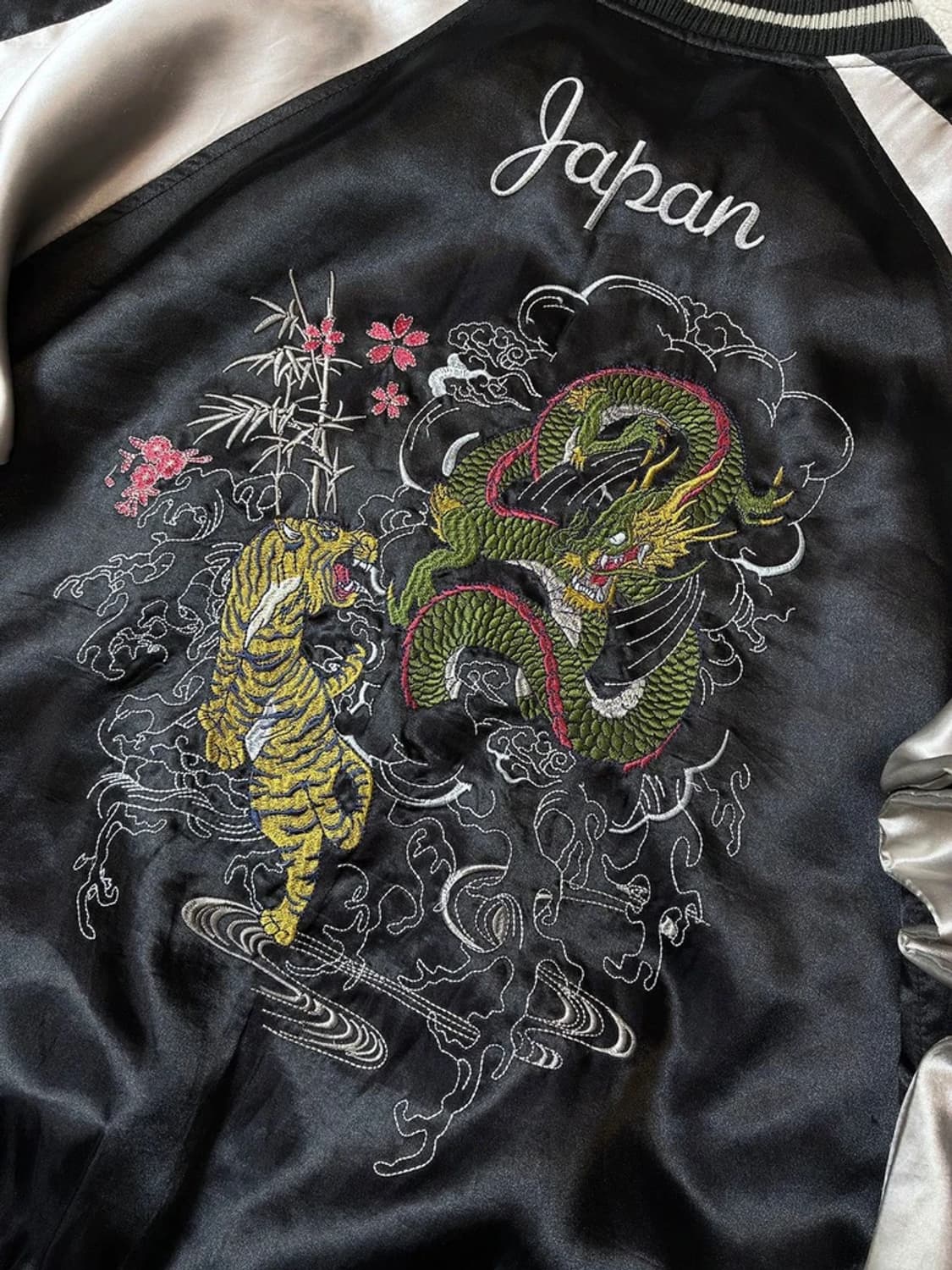 Japanese 용호상박 스카잔 새틴 자켓 PN7234 상품이미지3