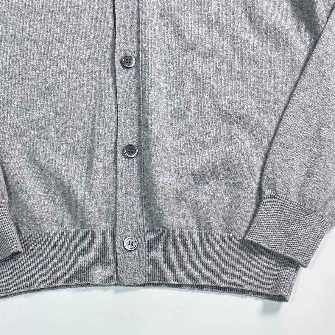 꼼데가르송 24시즌 그레이 울 가디건 상품이미지4