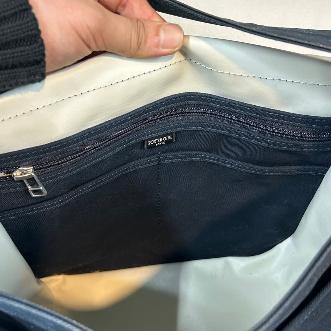 요시다 포터 포터걸 크로스백 숄더백 가방 네이비 V12 상품이미지7