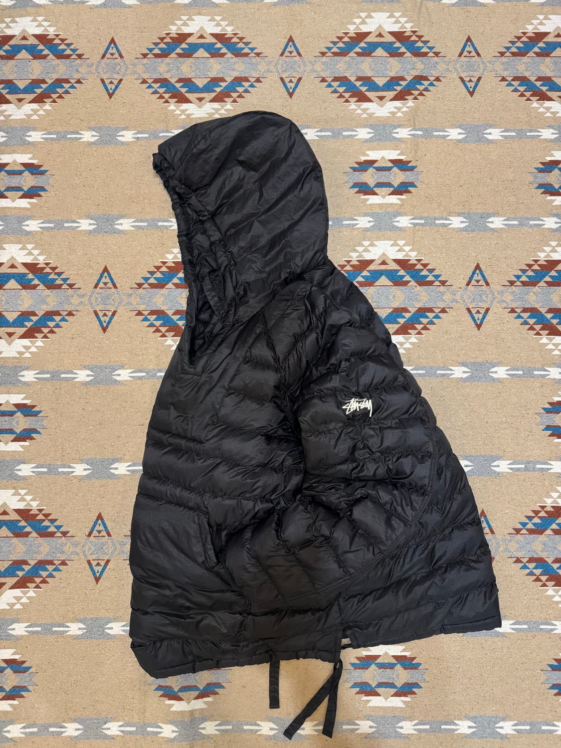 [L][105] 스투시 x 나이키 인슐레이티드 자켓 블랙 US/EU 상품이미지6