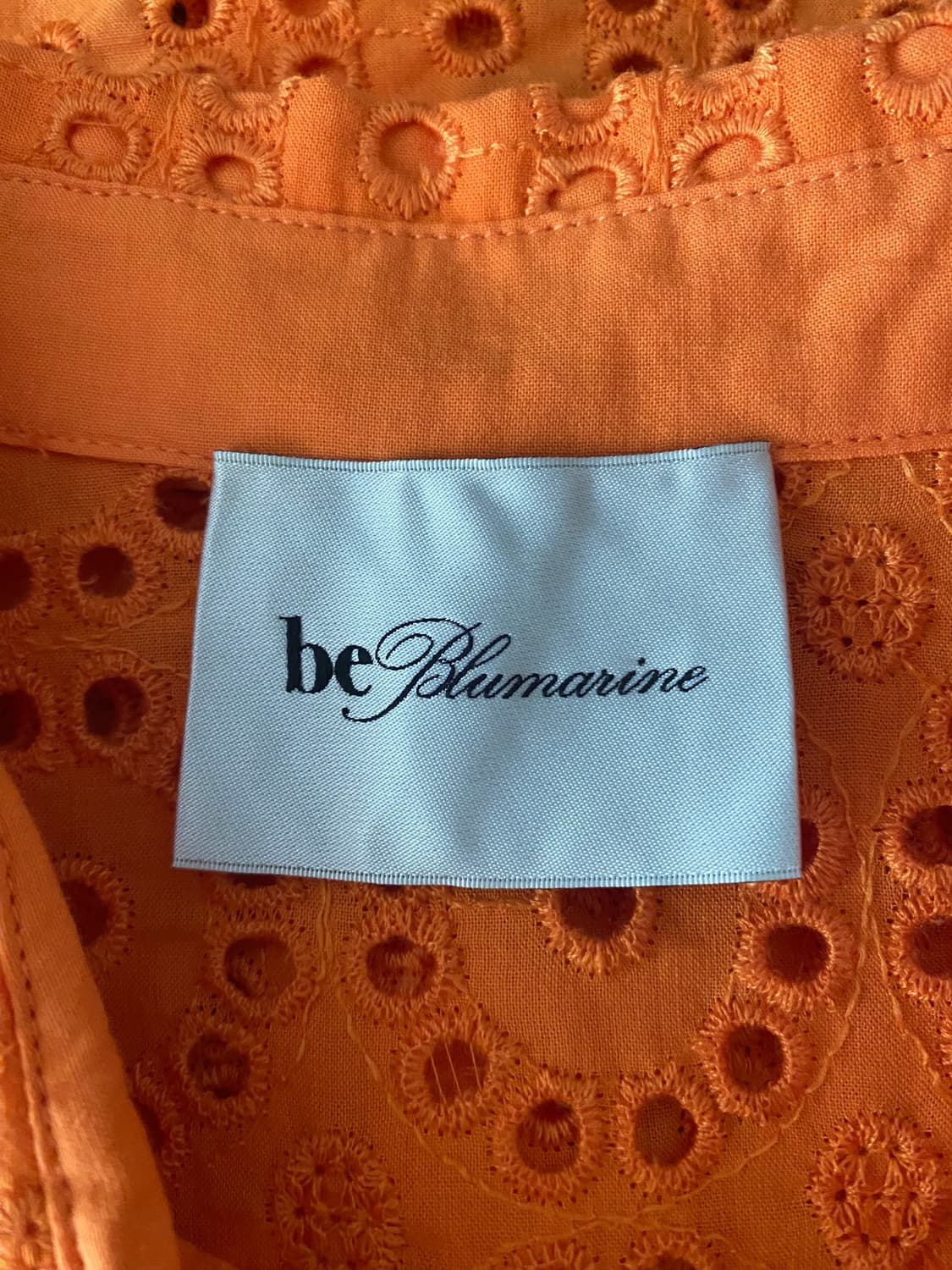 be Blumarine 블루마린 아일렛 반팔 셔츠블라우스(I.38) 상품이미지9