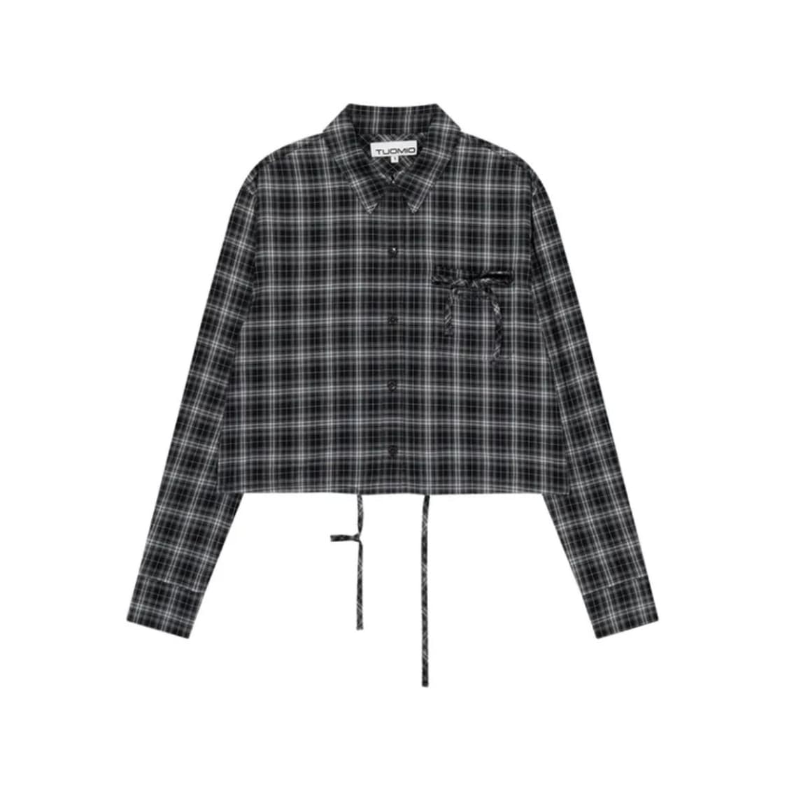 뚜오미오 체크 셔츠 상품이미지1