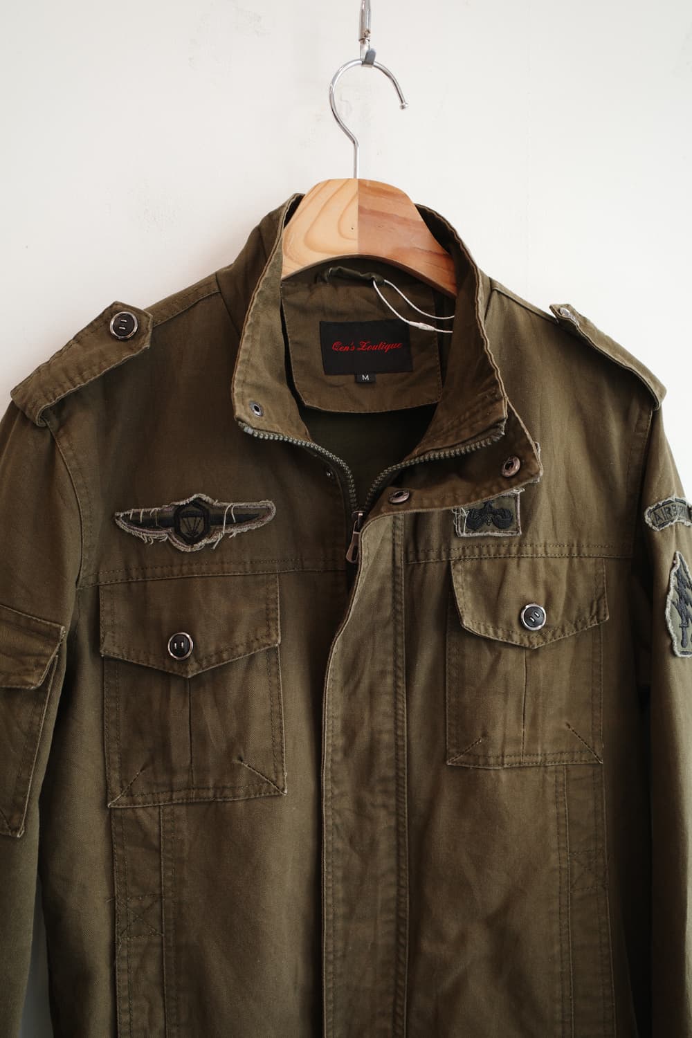 Japan brand 밀리터리 패치워크 자켓 상품이미지4