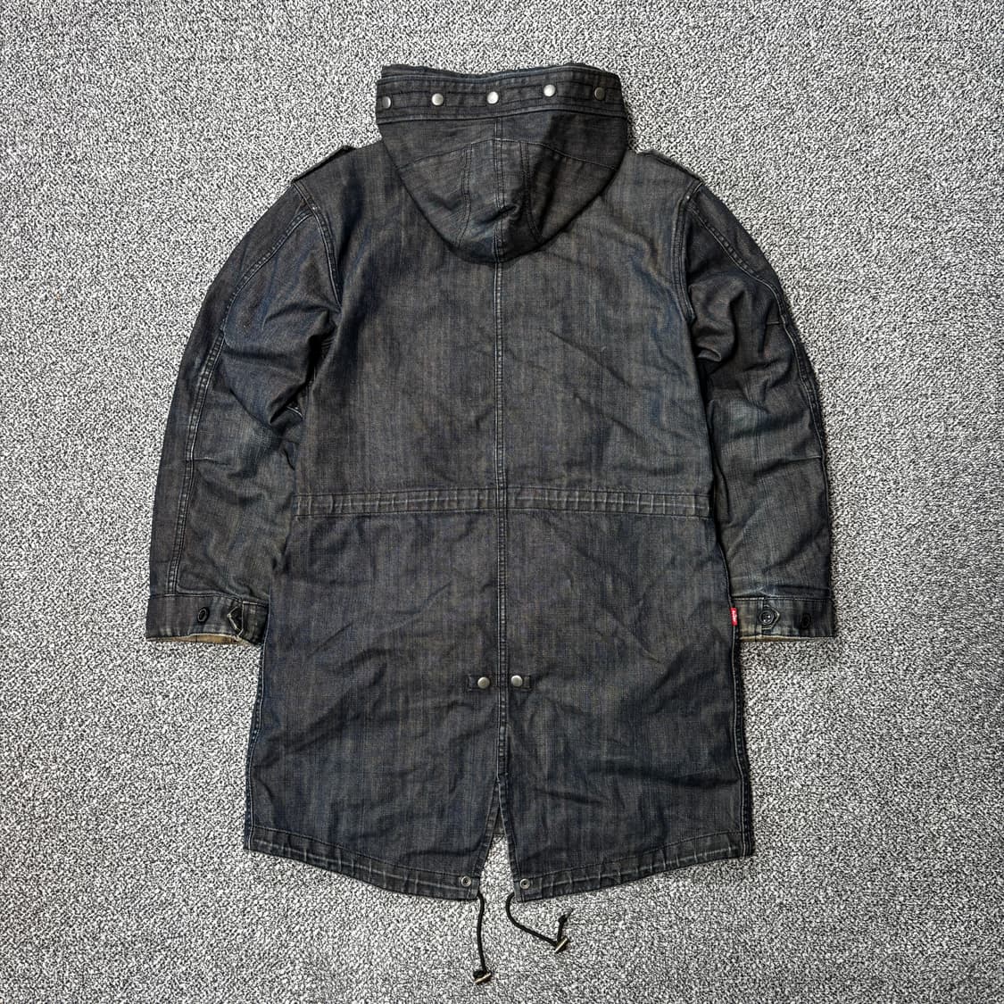 리바이스 2004s 무빙 온 m-51 피쉬테일 데님 파카 (L) 상품이미지7
