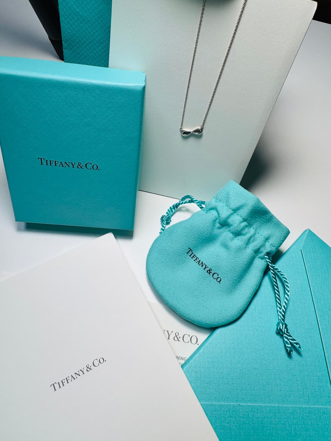 티파니앤코 인피니티 실버 목걸이 풀세트 [새상품급]  상품이미지1
