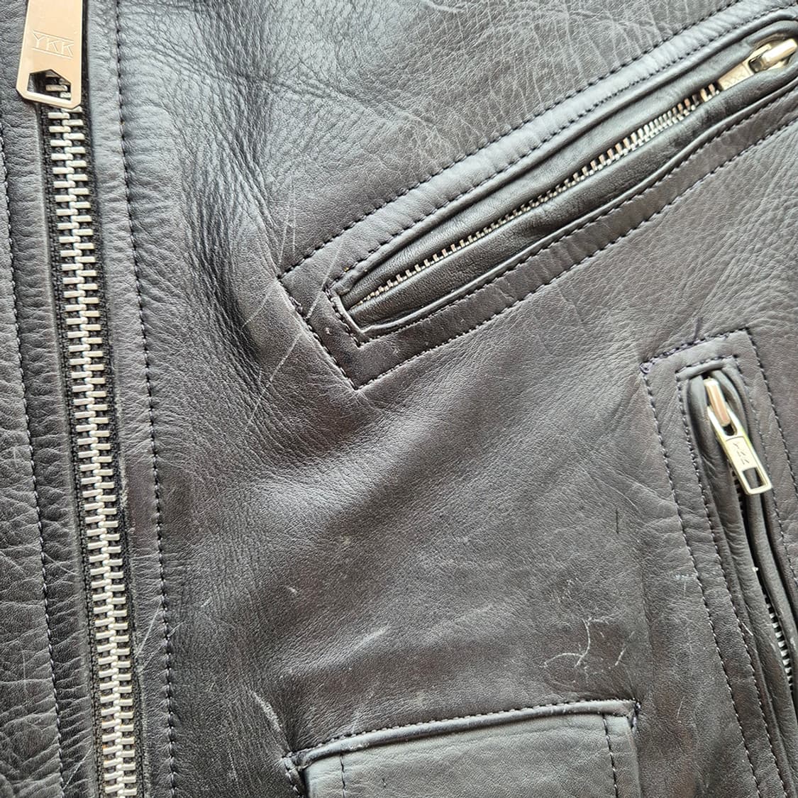 Leather Men 레더맨 라이더 자켓 상품이미지8