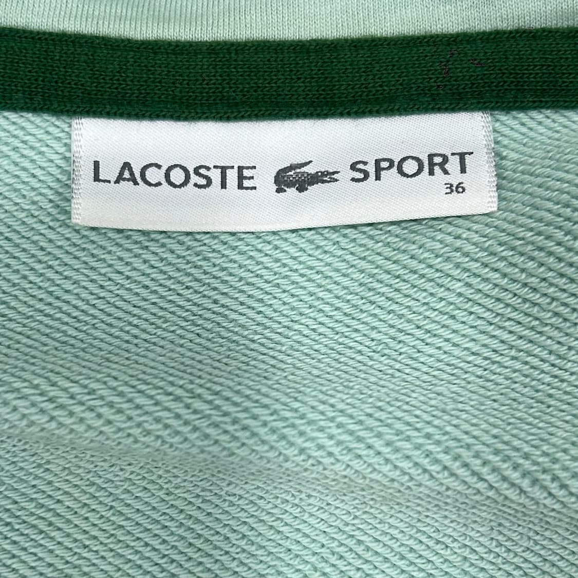 Lacoste 라코스테 민트 후드집업 상품이미지5