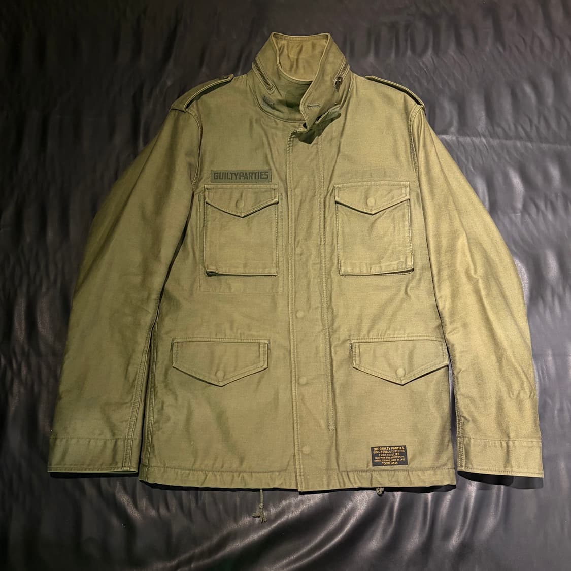 와코마리아 카키 필드자켓 상품이미지1