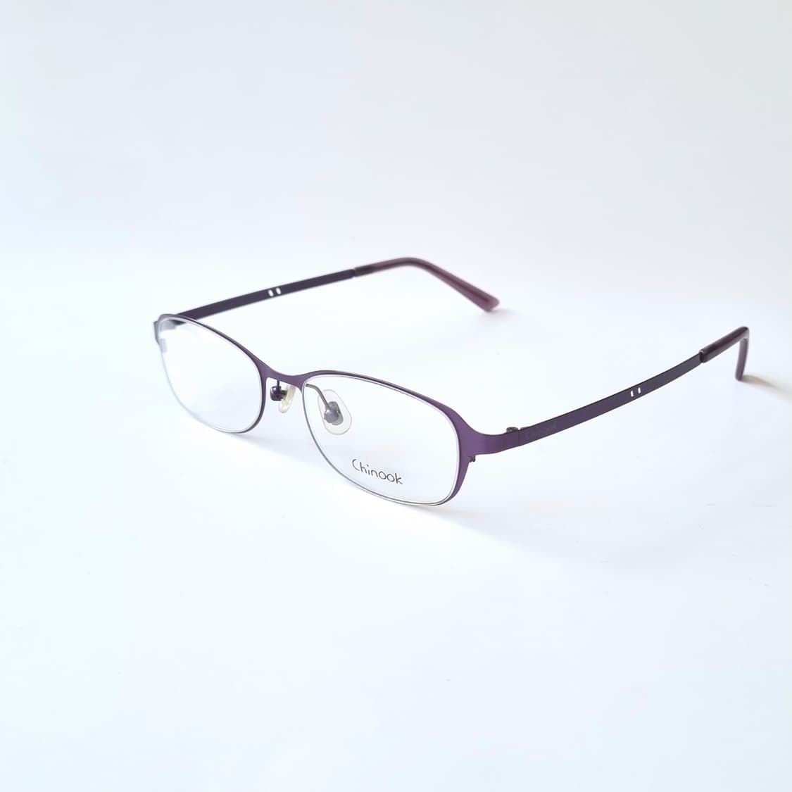 데드스탁 퍼플 라운드 오벌 가벼운 안경테 373 상품이미지3