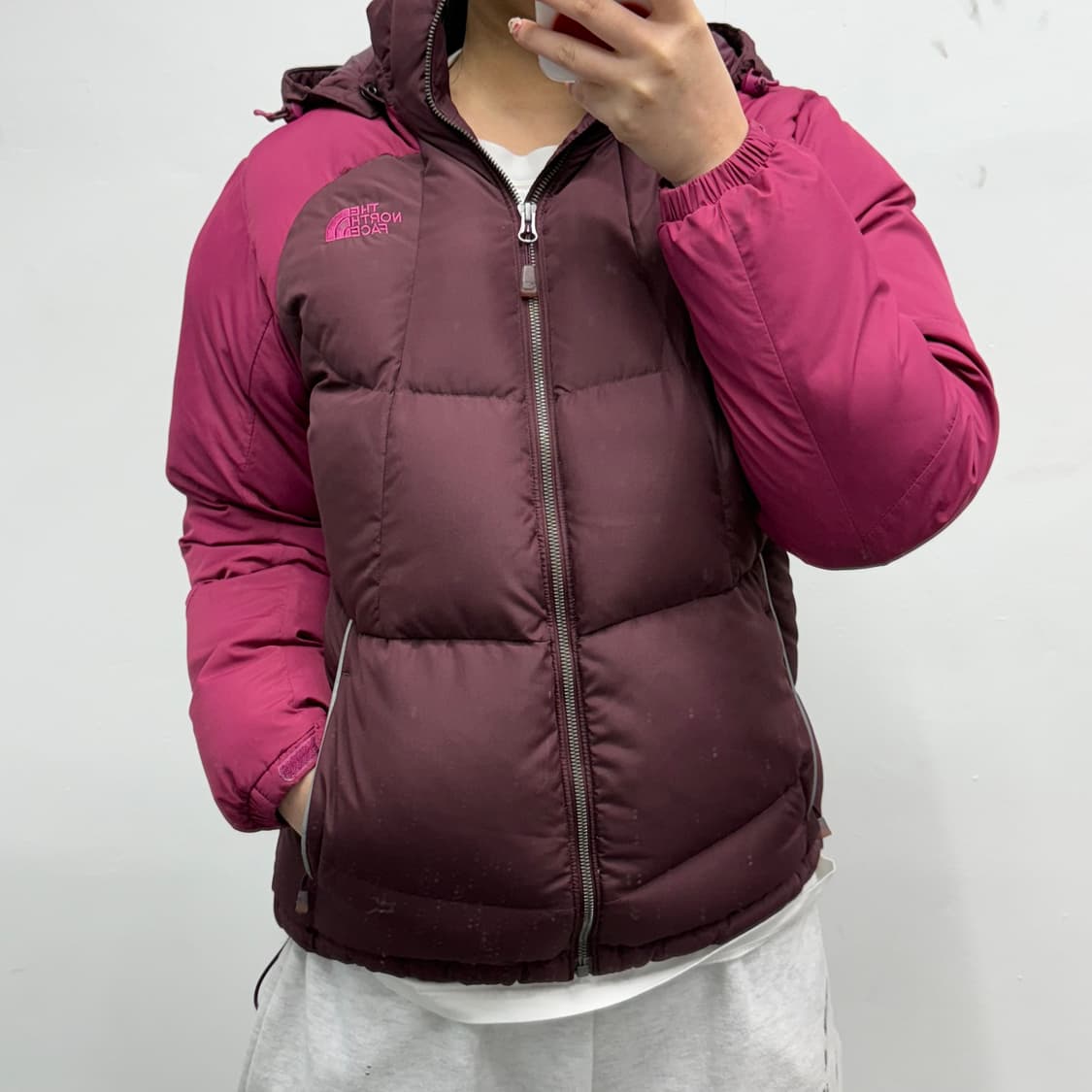 [L] 노스페이스 우먼 덕다운 패딩 상품이미지2