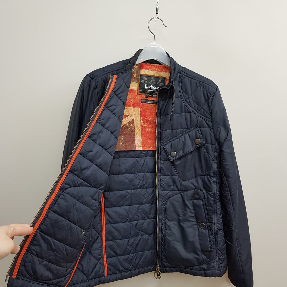 바버 인터내셔널 스티브 맥퀸 퀼팅 자켓  S사이즈 상품이미지5