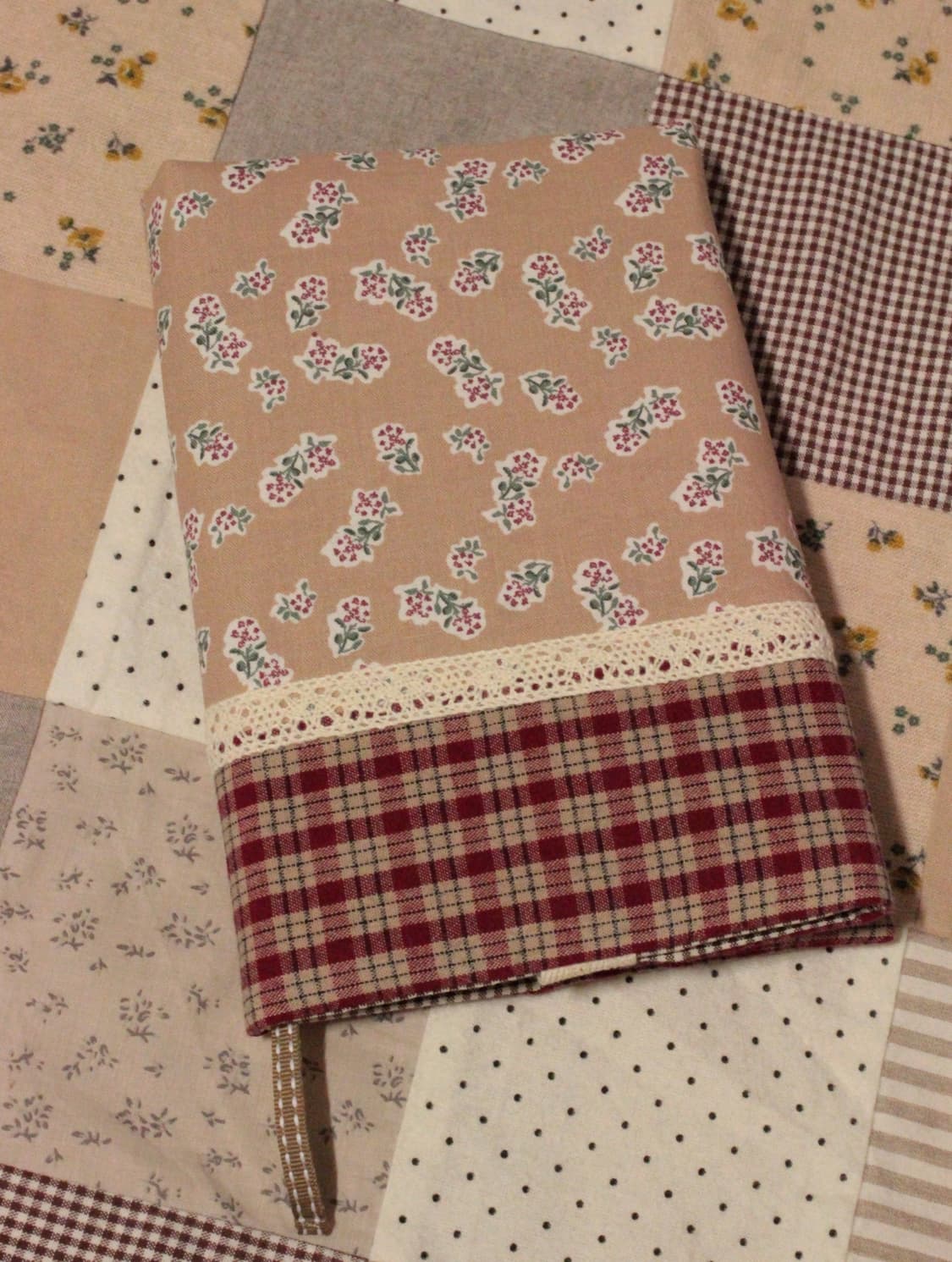 핸드메이드 베이지 북커버 상품이미지1