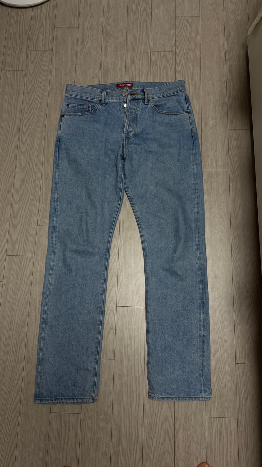 👖 슈프림 스톤 워시드 슬림 진 (워시드 인디고) 상품이미지2