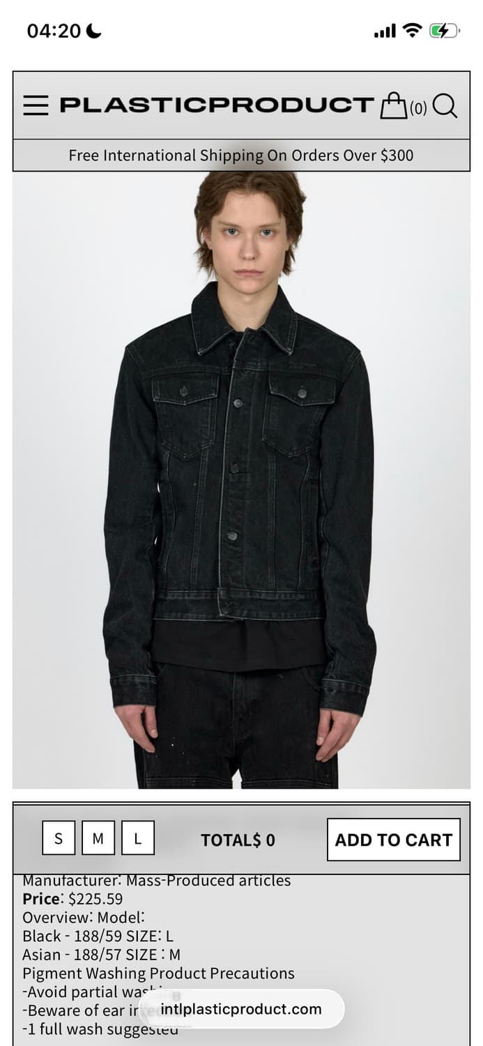 Plastic product turkey jacket S 상품이미지1