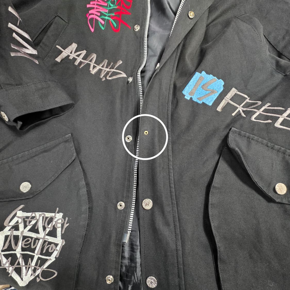 1293 [Graphiste Man G] 그래피스트 맨지 야상 자켓 공용 상품이미지10