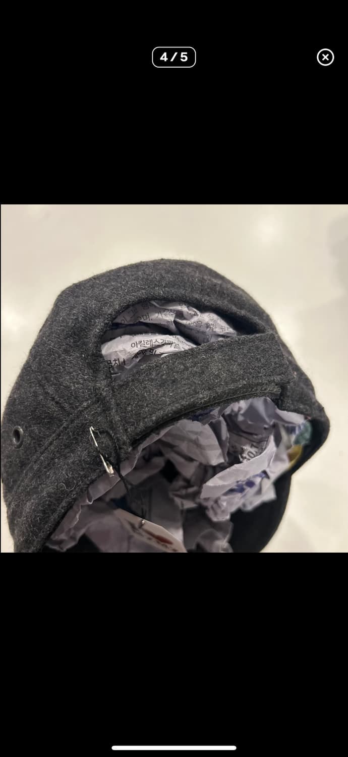 칼하트 12s 차콜그레이 캐스켓 모자 상품이미지4