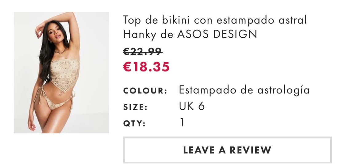 아소스 튜브탑 UK6 상품이미지4