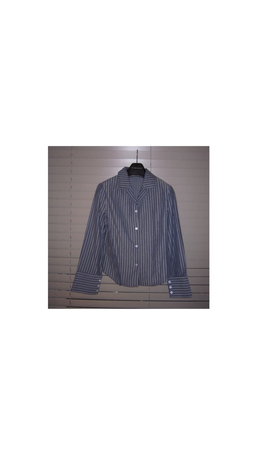 Stripe blue shirt 상품이미지1
