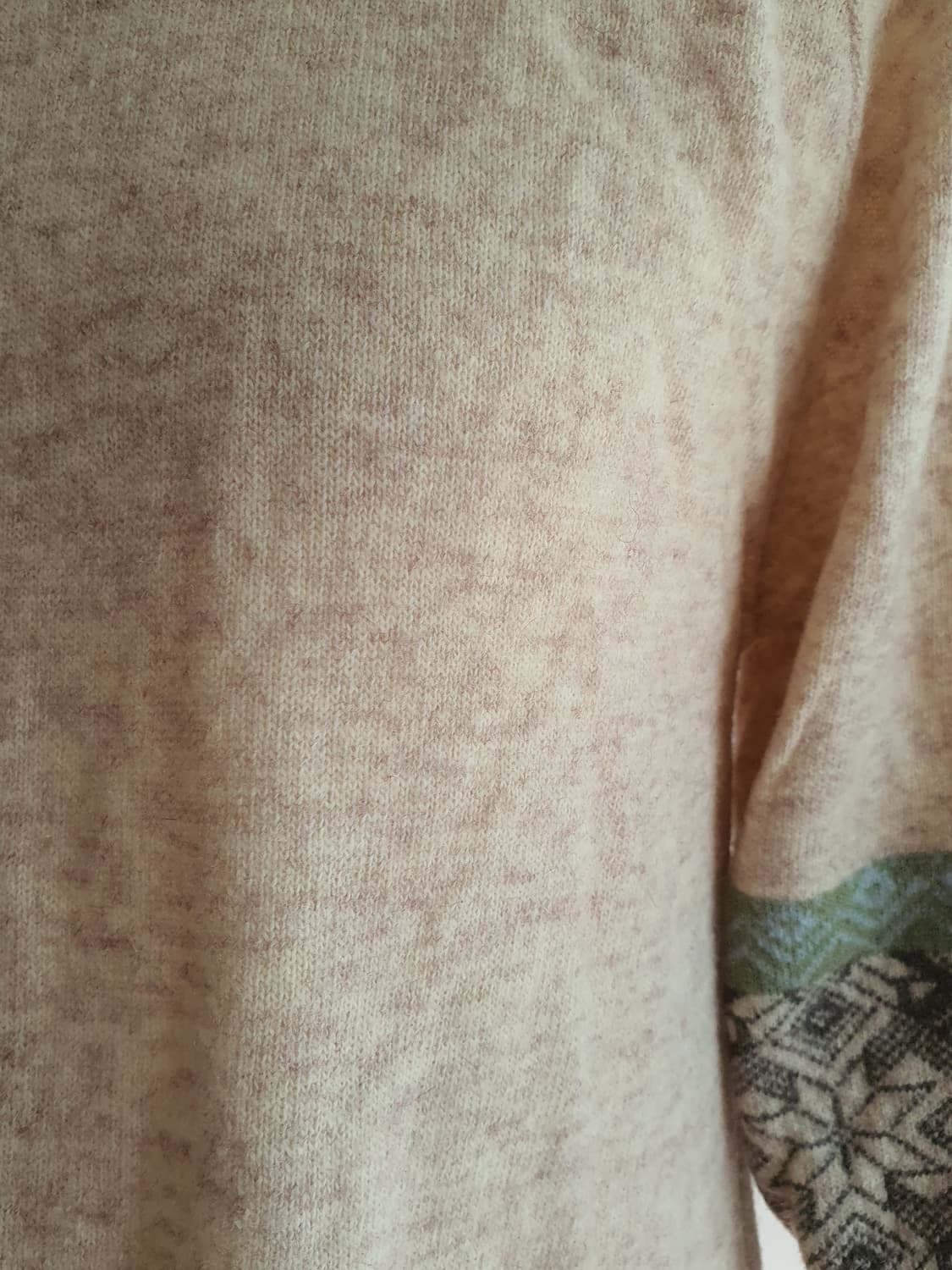 [히피룩] 패턴 롤넥 니트 원피스 보헤미안 니트원피스 상품이미지4