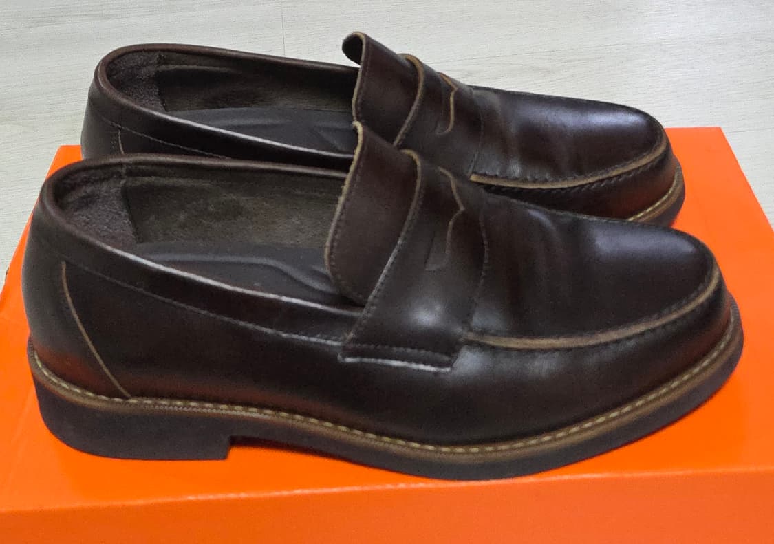 (착샷) 금강제화 리갈 로퍼 천연 소가죽 상품이미지4