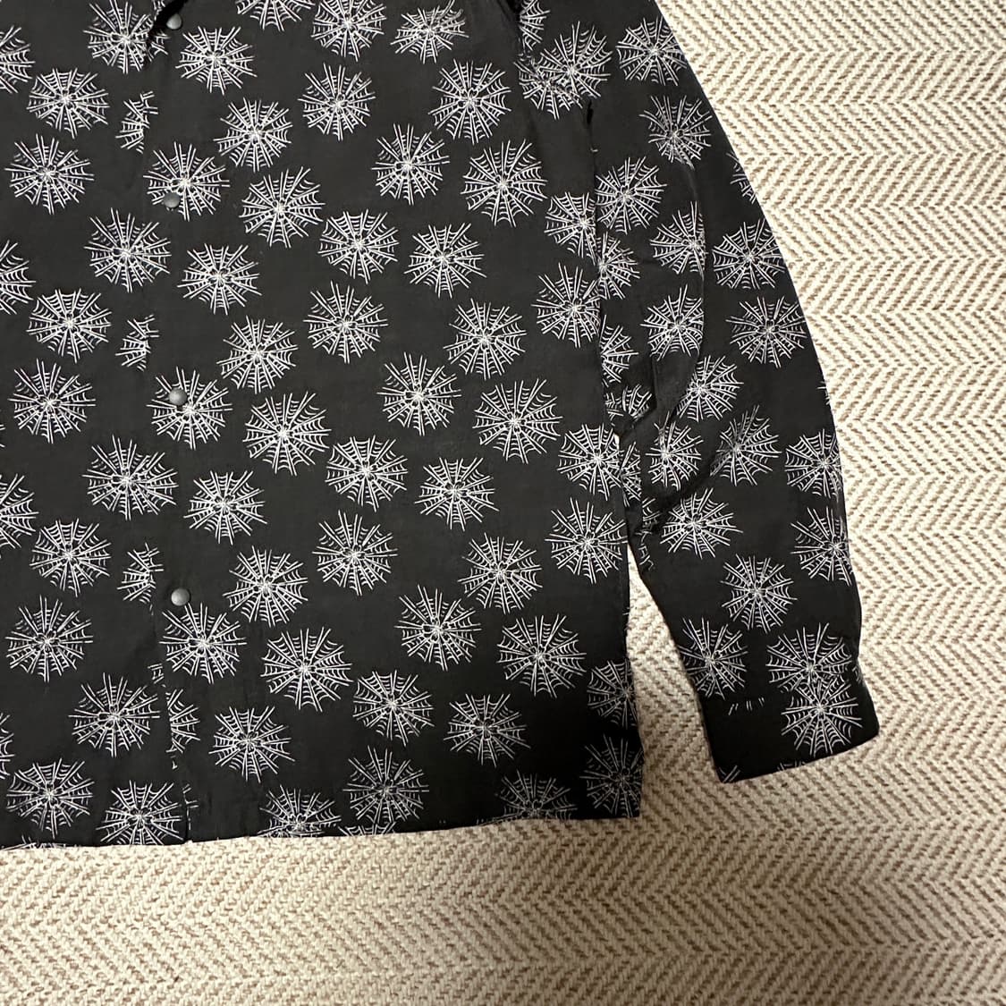 SASQUATCHFABRIX. S/S open collar shirt 상품이미지3