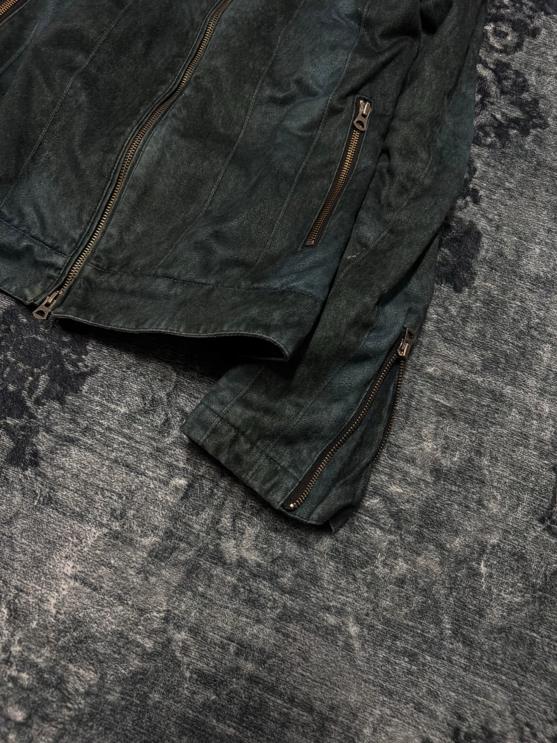 Tornado mart 00s archive dark blue fur j 상품이미지5